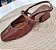 SCARPIN EM VERNIZ MOLHADO 731019 MARROM - Imagem 1