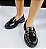 MOCASSIM 2317  PRETO / SOLADO ALTO E FIVELA ONIX - Imagem 4