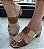 TAMANCO EM  COURO CONFORTO 221214 CARAMELO TEXTURIZADO / OFF WHITE - Imagem 3