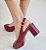 PEEP TOE COURO 67942 BORDÔ - Imagem 2
