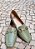 LOAFER EM  COURO 79993 VERDE MILITAR / ENFEITE FIVELA - Imagem 3