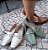 LOAFER EM  COURO 79993 VERDE MILITAR / ENFEITE FIVELA - Imagem 4