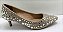 SCARPIN 11834047 DOURADO LUREX / PEDRAS CRISTAL - Imagem 2