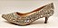 SCARPIN 11834047 DOURADO LUREX / PEDRAS CRISTAL - Imagem 5