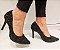 SCARPIN 84071 PRETO LUREX / PEDRAS ONIX - Imagem 1