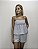 Blusa Lastex Alcinha Listras - Imagem 1