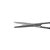 Tesoura Metzenbaum, R/R, Reta, Vídea, 14,5cm - Imagem 3