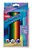 Lapis de cor Mega Soft Color Tris 12 cores + 4 cores pastel - Imagem 1