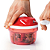 Tupperware Turbo Chef Supersonic Vermelho - Imagem 8