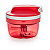Tupperware Turbo Chef Supersonic Vermelho - Imagem 1