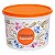 Tupperware Caixa Farinha 1,8Kg Floral - Imagem 1