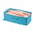 Tupperware Caixa ideal 1,4L Azul Aqui Tem Peixe - Imagem 1