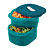 Tupperware Tigela Cristalwave Quadrada 800ml + 500ml Verde - Imagem 1