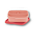 Tupperware Basic Line com Divisória 550ml Rosa Chá - Imagem 1