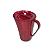 Tupperware Jarra Prisma 2L Vermelha - Imagem 2