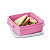 Tupperware Pote 780ml Rosa - Imagem 2