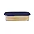 Tupperware One Touch Fresh Retangular 1,3L Azul - Imagem 1