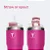 Tupperware Copo Térmico Big T com canudo 630ml Pink - Imagem 7