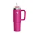 Tupperware Copo Térmico Big T com canudo 1,1L Pink - Imagem 1