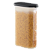 Tupperware Modular Oval 2,9L Tampa Preta - Imagem 1