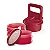 Tupperware Burguer Express Vermelho - Imagem 1