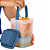 Tupperware Serve e Conserva 1,2L Tampa Azul - Imagem 1