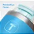 Tupperware Copo Térmico Big T com canudo 630ml Azul Grécia - Imagem 3