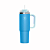 Tupperware Copo Térmico Big T com canudo 1,1L Azul Grécia - Imagem 1