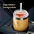 Tupperware Copo Térmico Big T com canudo 630ml Damasco - Imagem 3