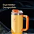 Tupperware Copo Térmico Big T com canudo 1,1L Damasco - Imagem 4