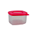 Tupperware Fresh Box Quadrado 470ml Rosa Flamingo - Imagem 1