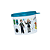 Tupperware Redondinha 500ml HP Casas de Hogwarts - Imagem 1