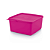 Tupperware Basic Line 2,5L Rosa Beijo - Imagem 1