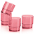 Tupperware Copo Premier 295ml Rosa - Imagem 3