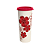 Tupperware Copo com Tampa 470ml Flores - Imagem 1
