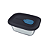 Tupperware Travessa de Vidro Retangular Vitrea 400ml - Imagem 1