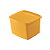 Tupperware Jeitoso 800ml Amarelo Açafrão - Imagem 1