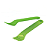 Tupperware Garfo Verde Margarita - Kit com 2 unidades - Imagem 1