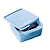 Tupperware Basic Line 2,5L Azul Guarde Aqui - Imagem 1