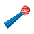 Tupperware Colher de Sorvete Azul - Imagem 1
