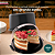 Tupperware Big Cake Redonda Preto Rosa - Imagem 5