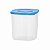 Tupperware Fresh Box Quadrado 1L Azul - Imagem 1