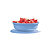 Tupperware Tigela Aloha 450ml Azul Gelo - Imagem 2