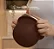 Tupperware Tigela Batedeira 1L Marron Chocolate - Imagem 3