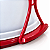 Tupperware Big Cake Redonda Flores Vermelhas - Imagem 4