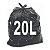 Fardo 100 Sacos de Lixo 20 Litros - Imagem 1