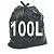Fardo 100 Sacos de Lixo 100 Litros - Imagem 1