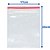 100 Sacos Saquinho Zip Lock Hermético 17x24 Abre E Fecha - Imagem 1
