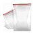 100 Sacos Saquinho Zip Lock Hermético 7x10,5 Abre E Fecha - Imagem 2