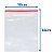 100 Sacos Saquinho Zip Lock Hermético 10x14,3 Abre E Fecha - Imagem 1